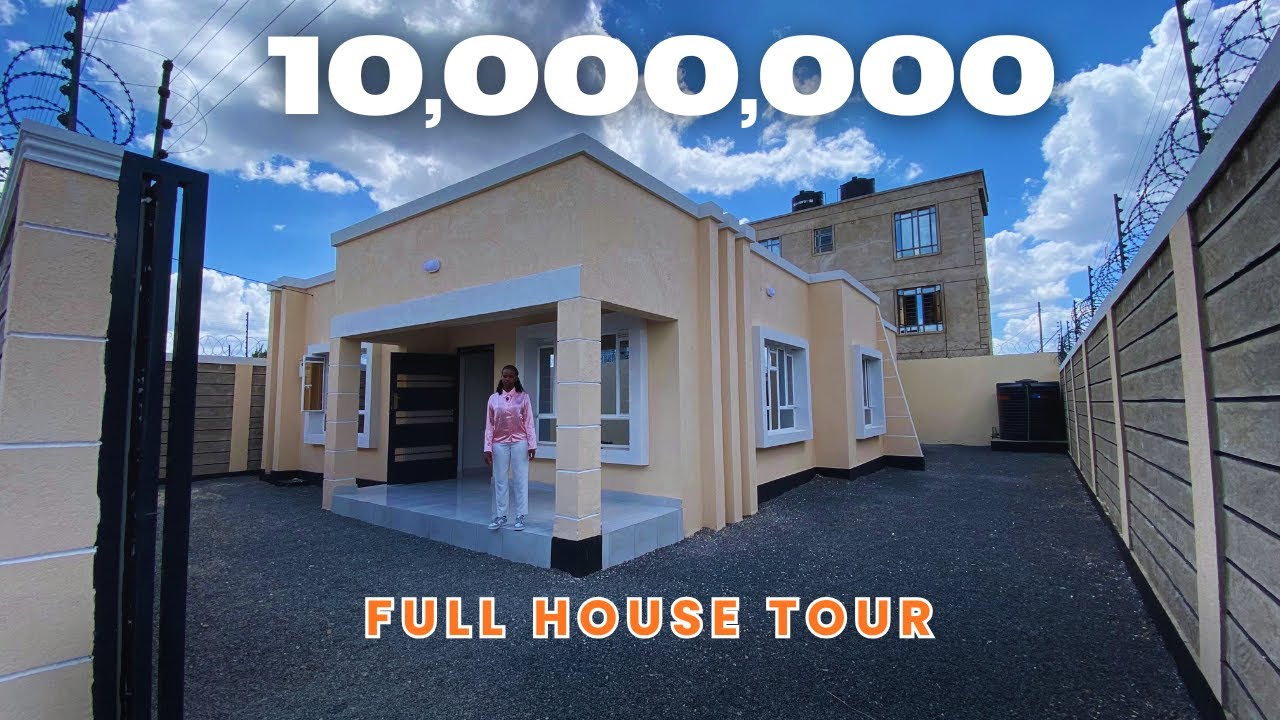 🏠 Тур по современному трёхкомнатному бунгало со скрытой крышей в Камакисе