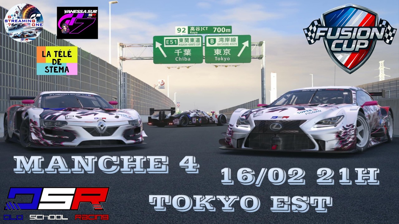 🏁​​​Fusion Cup OSR Manche 4 Catégorie GR3🏁