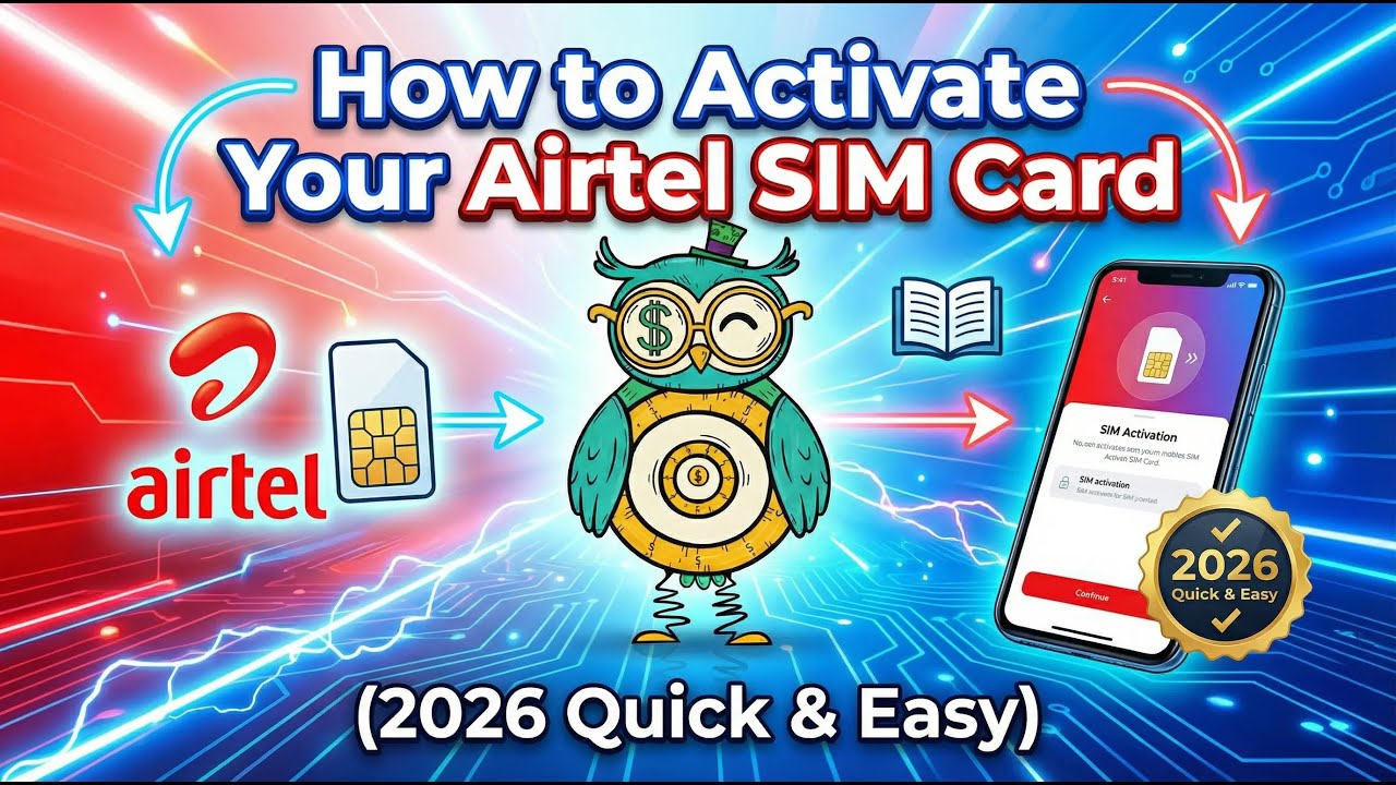 How to Activate Your Airtel SIM Card (2026 Quick & Easy)