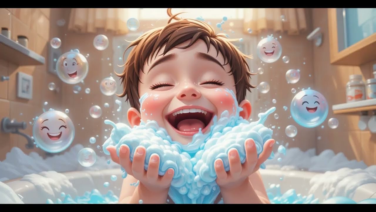 Washy Washy Hands 🧼 | Fun Hand Washing Song for Kids | Learn Clean Habits with Bubbles & Soap!