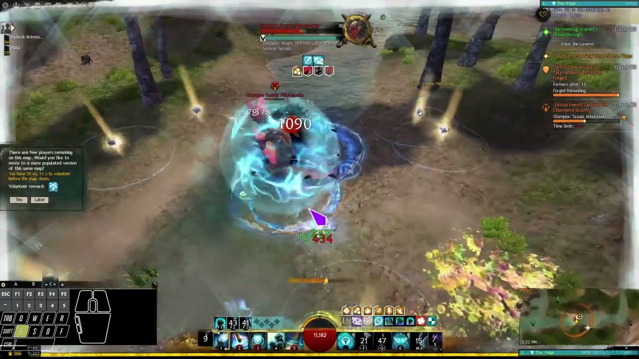 [Guild Wars 2] [OUTDATED] Open World; Firebrand; Champion bounty Solo in Crystal Oasis