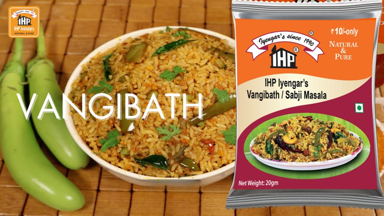 Vangibath/ Brinjal Rice Bath