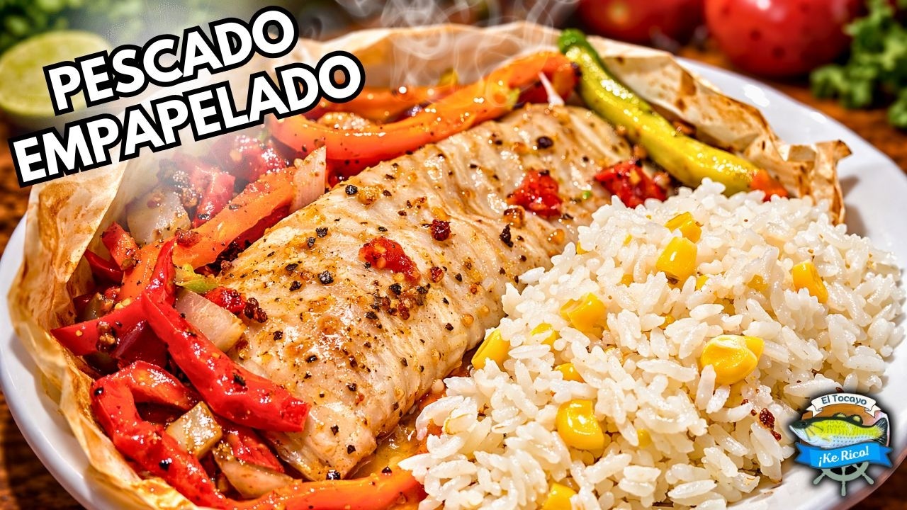 Filete de Pescado Empapelado Súper Jugoso y Fácil | Para esta cuaresma