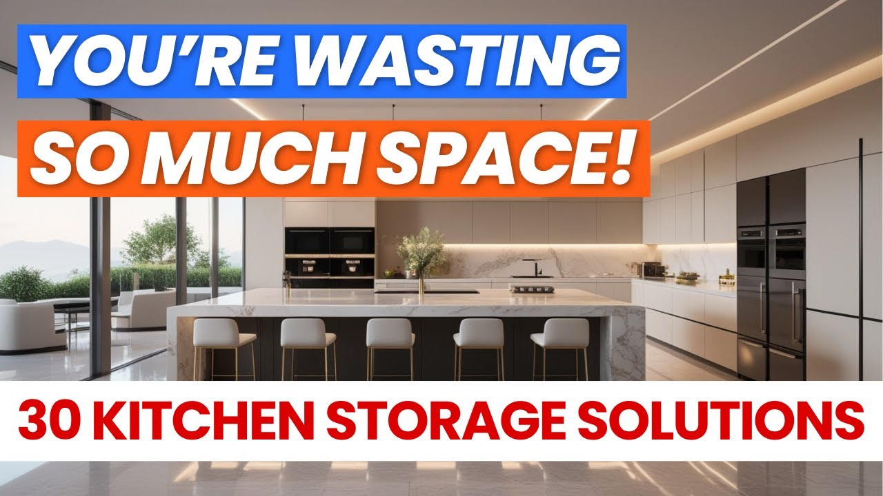 30 Kitchen Storage Solutions That Will Double Your Space | Organization Guide 2025 | kitchen Trends