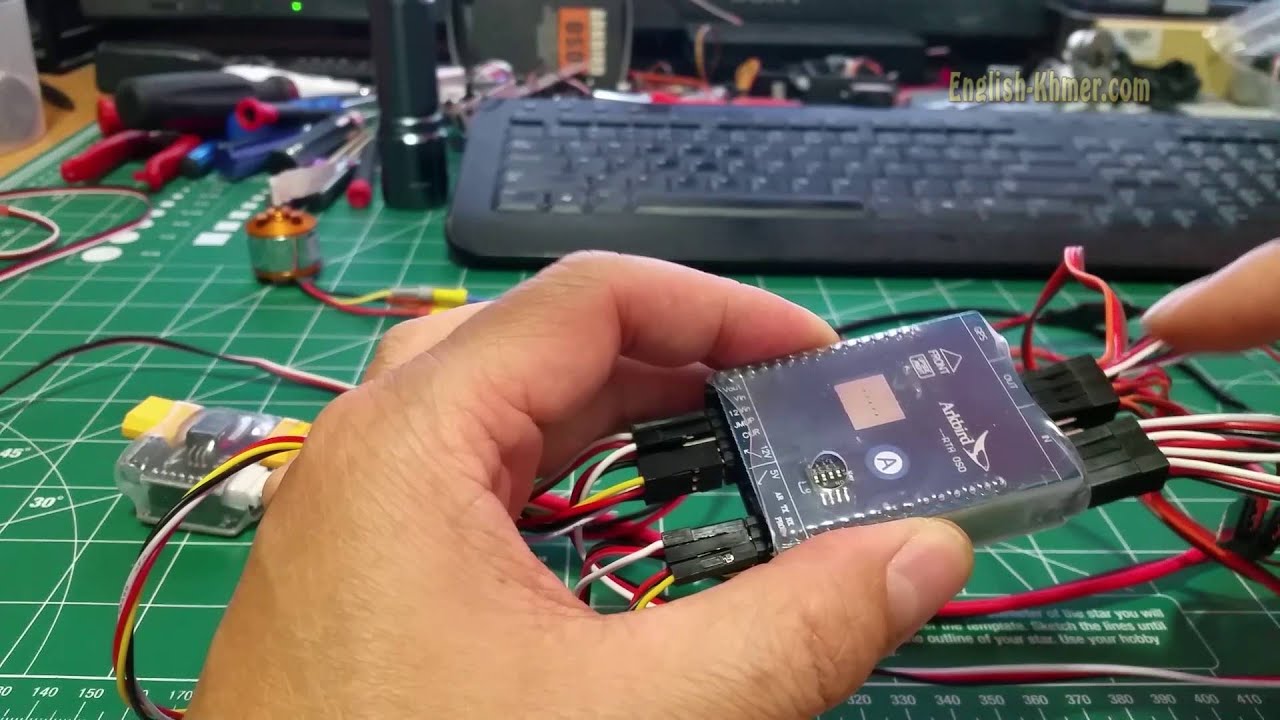 Настройка экранного меню Arkbird AutoPilot &mdash; UHF 433Mhz FrSky Taranis Plus
