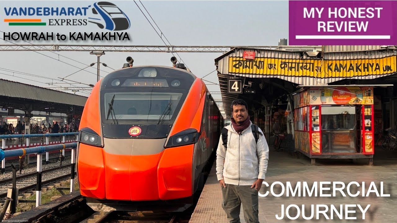 VANDE BHARAT SLEEPER | DETAILED REVIEW | HOWRAH to KAMAKHYA | FOOD, TIMINGS, PRICE #irctc #trainvlog