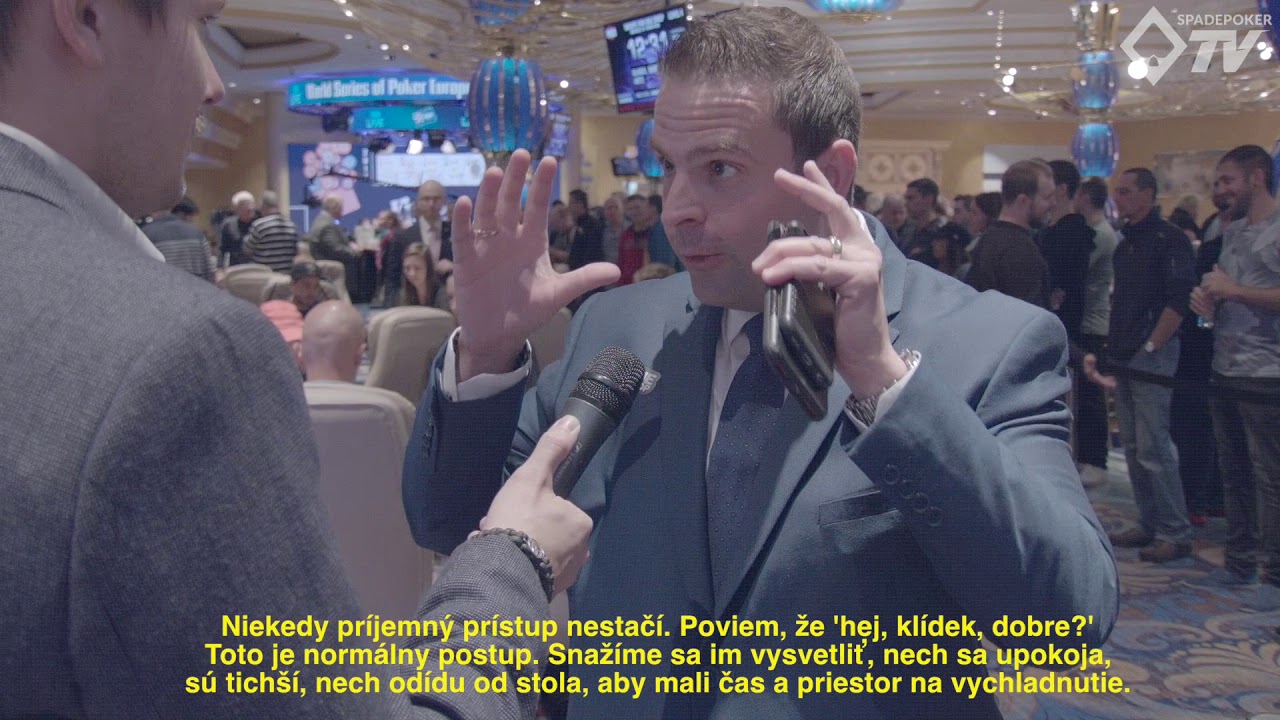 Turnajový riaditeľ WSOP Effel: Hráči sa musia viac rešpektovať