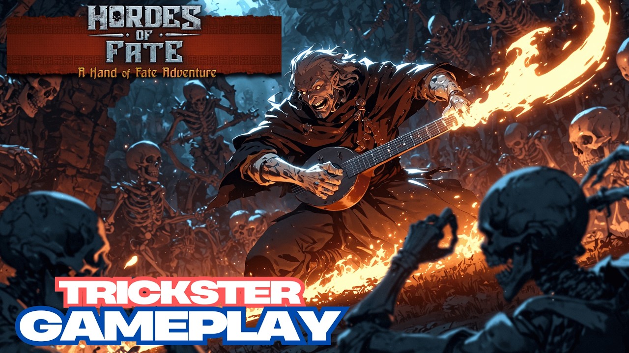 Hordes Of Fate: A Hand of Fate Adventure | Trickster Gameplay | Action Roguelike Bullet hell