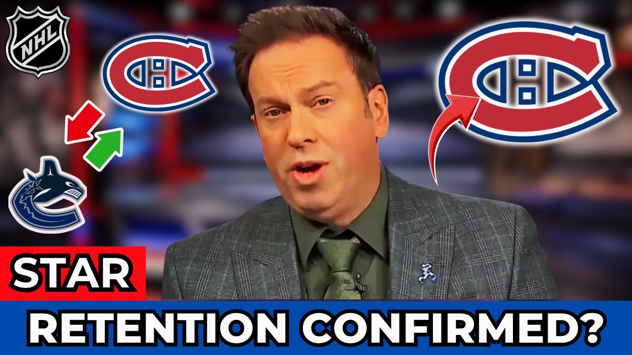 CANUCKS OPEN TO RETAINING SALARY TO TRADE $11M STAR! CANADIENS NEWS