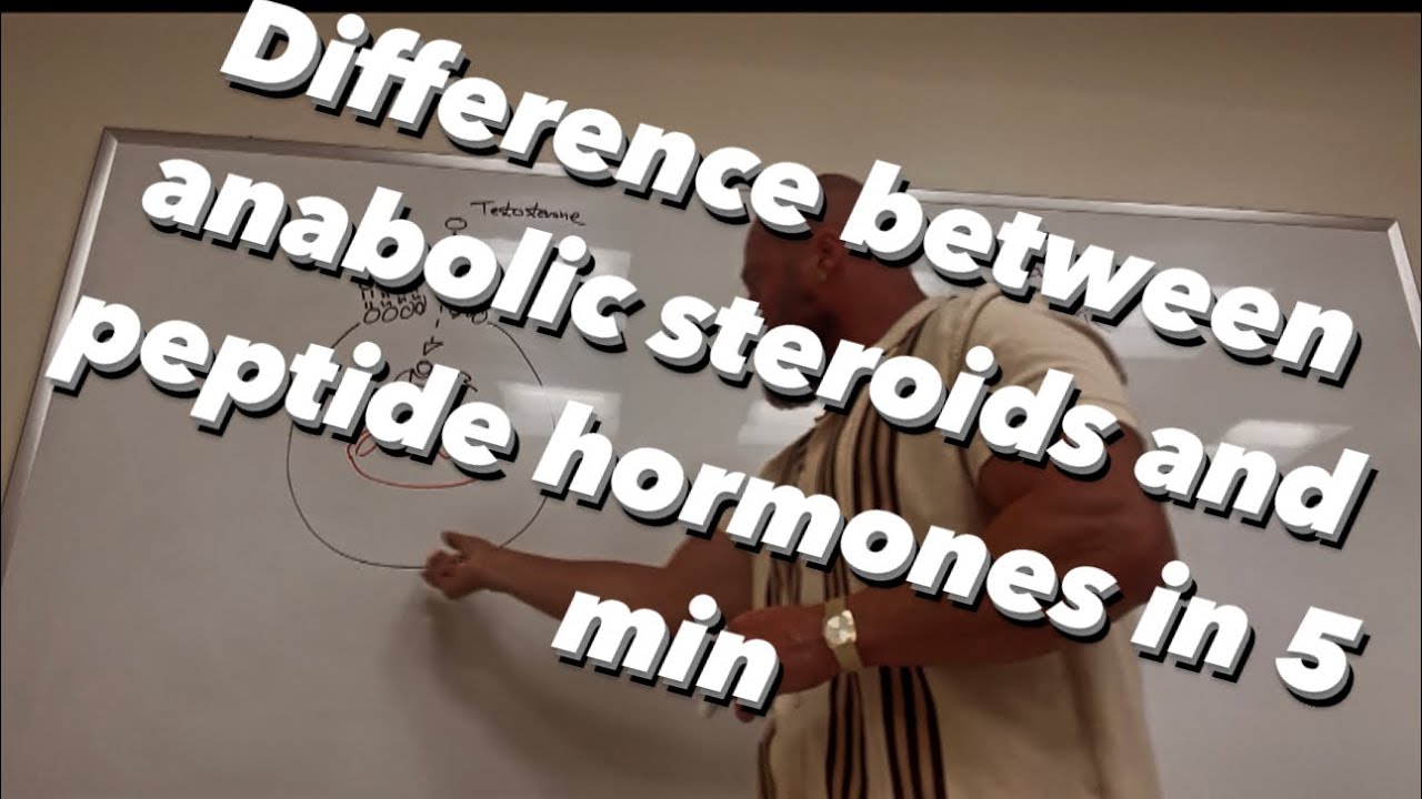 Anabolic steroids vs. peptide hormones