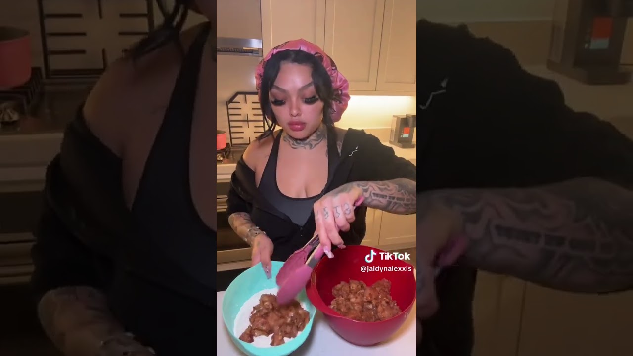 JAIDYN ALEXIS COOK DINNER WITH JAIDYN ALEXIS SCRUMPTIOUS #dinner #cooking #momsoftiktok #fyp #wlw