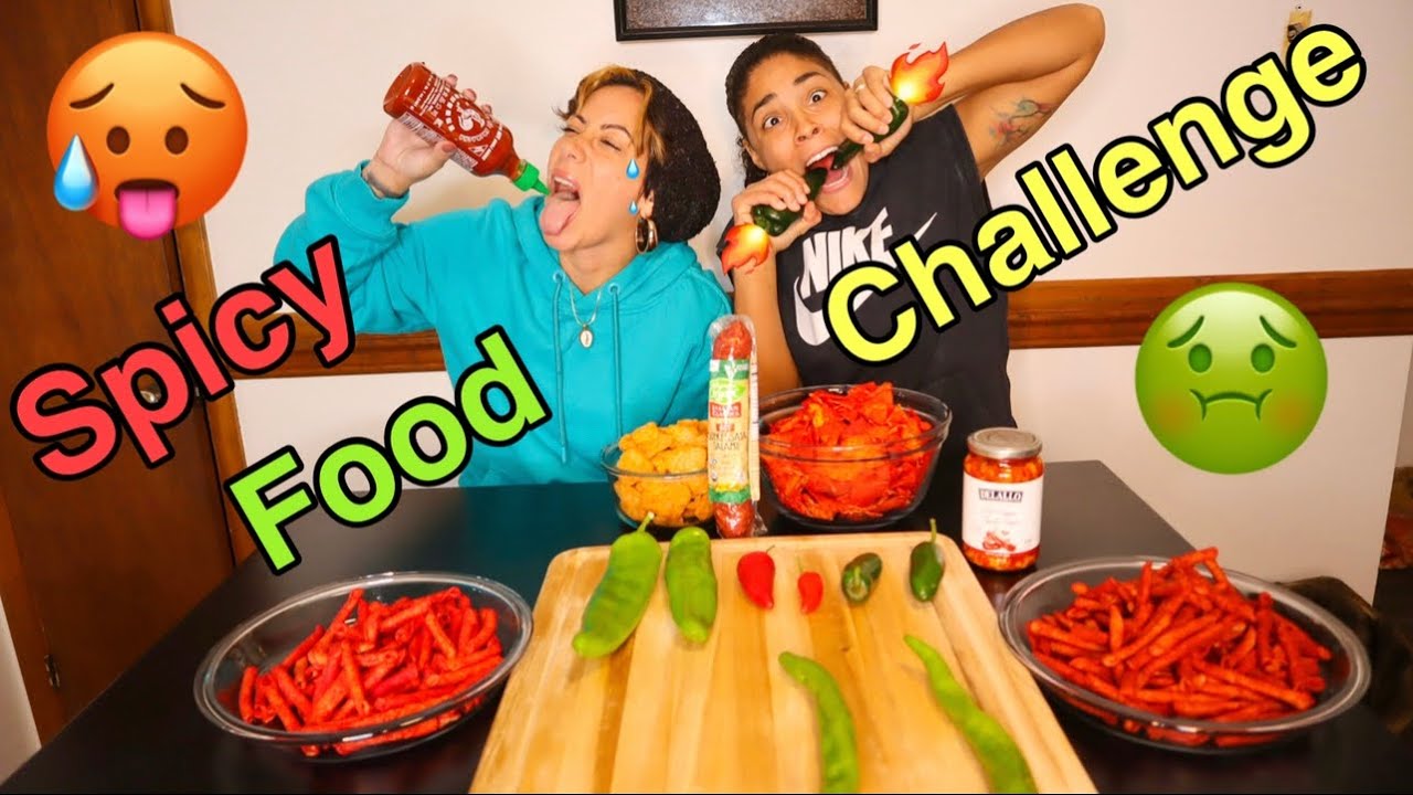 SPICY FOOD CHALLENGE **CHOKED ON A JALEPENO**