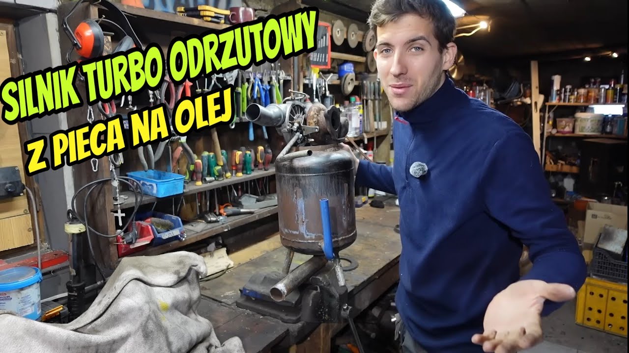 Przerabiam Piec Na silnik Turbo-Odrzutowy / Czy Zadziała ?