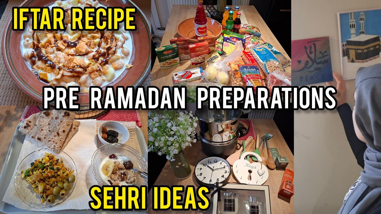 Pre Ramadan Preparations 2026||Ramadan Grocery shopping||Kitchen Shopping for Ramadan||Iftar Recipes