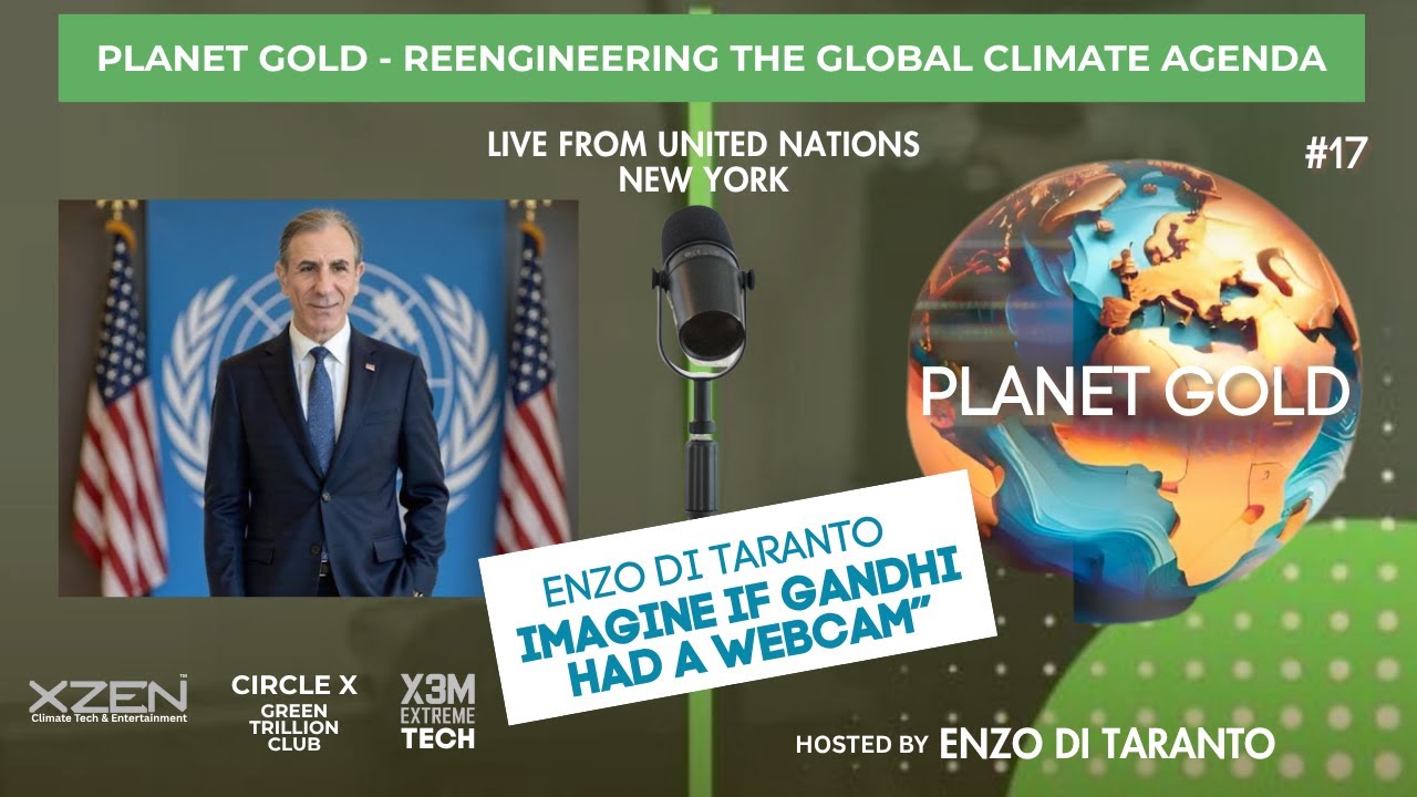 PLANET GOLD #17 - IMAGINE IF GANDHI HAD A WEBCAM