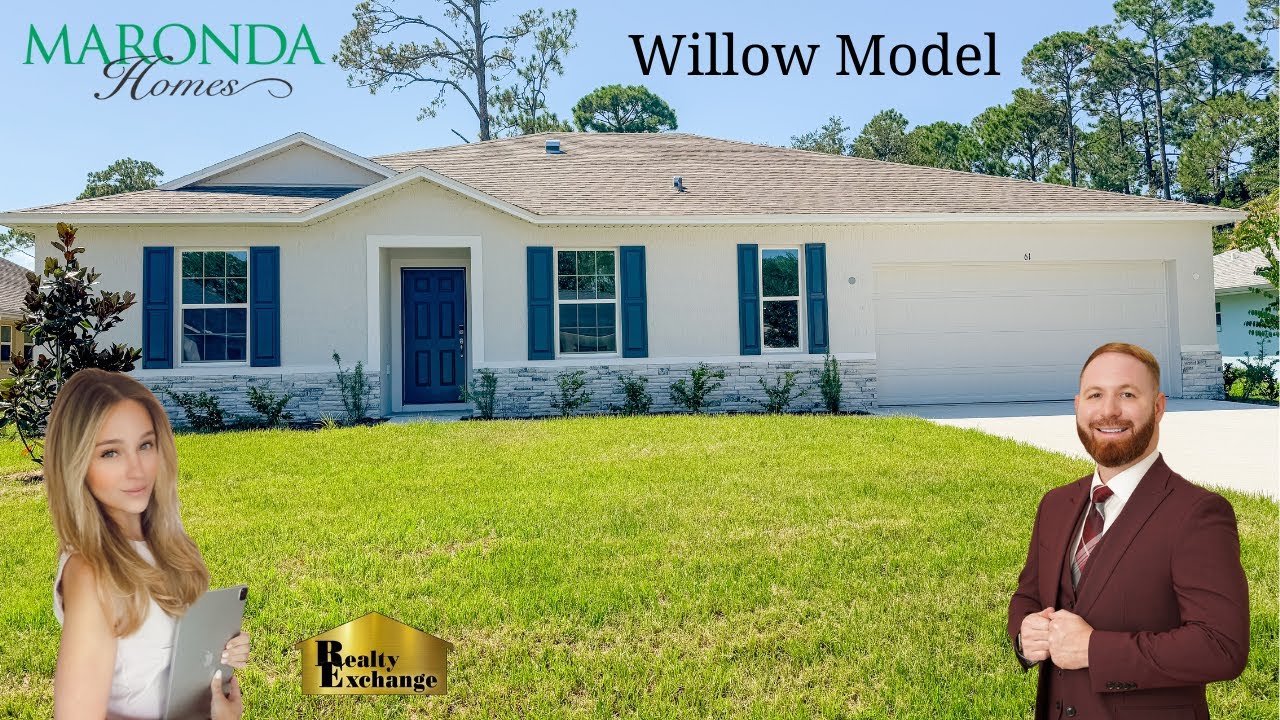 🏡 Tour the Willow Model by Maronda Homes | Palm Coast New Construction