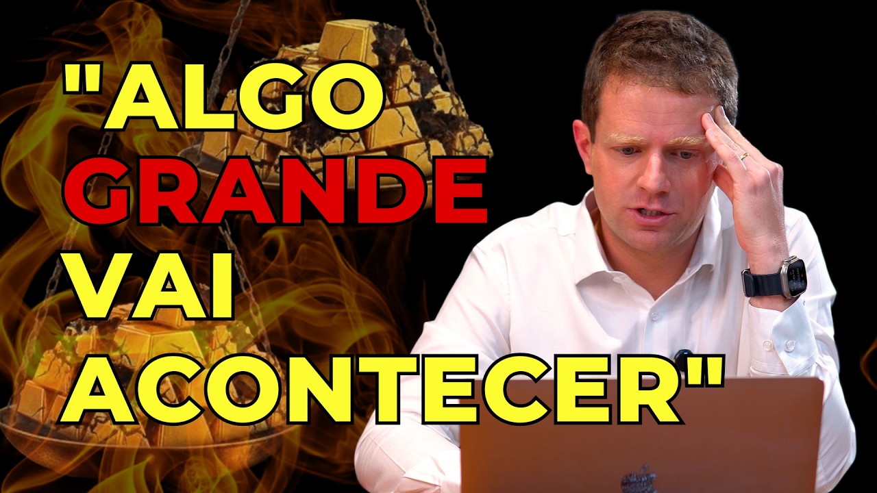 O OURO SUBIU 115% E ISSO &Eacute; UM AVISO: prepare-se para o pior?