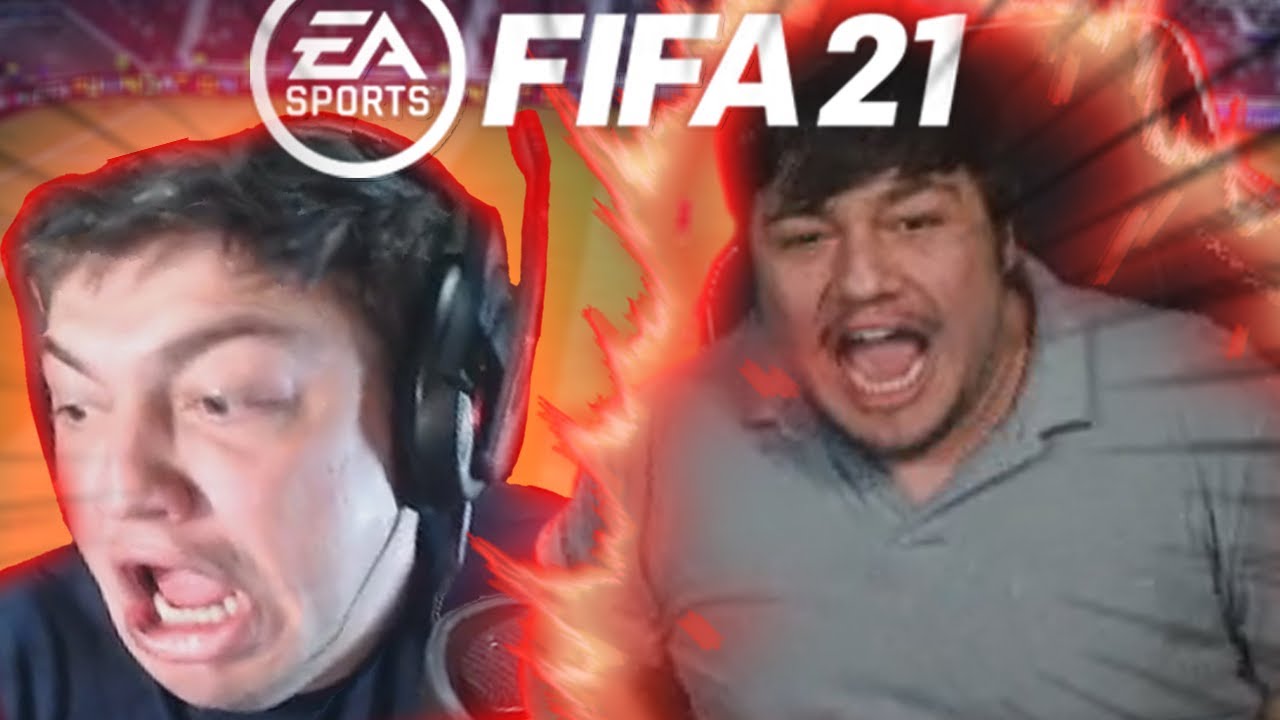 BURGAO RESOLVE JOGAR FIFA 21 E O RAGE ACONTECE