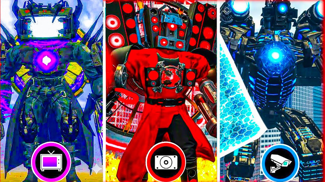 DISINFECTED WATCHMAN OF DOOM, ULTRA CAMERA BOSS & TITAN SPEAKERMAN VS 1-100 SKIBIDI TOILET BOSSES!