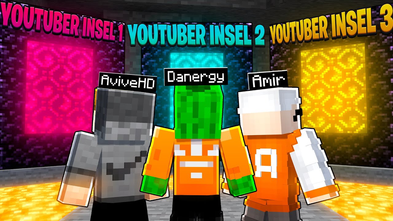 WIR FINDEN ALLE PORTALE ZUR JEDER YOUTUBER INSEL