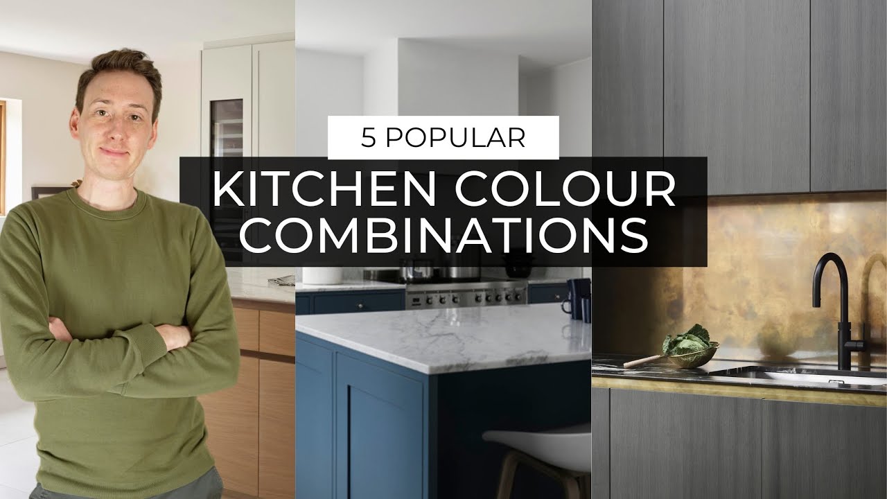 5 цветовых сочетаний для кухни, которые просто работают 🎨