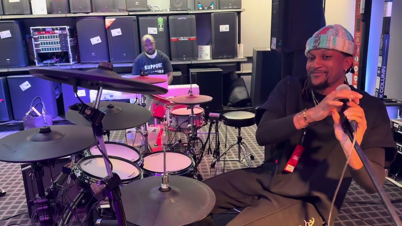MJL&trade;️ GUITAR CENTER DRUM CLINIC | ROLAND V51 - PART 1 
