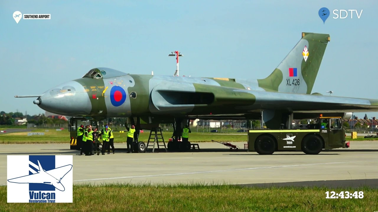 HOWL! Vulcan XL426 high-speed taxi-run on September 16, 2023
