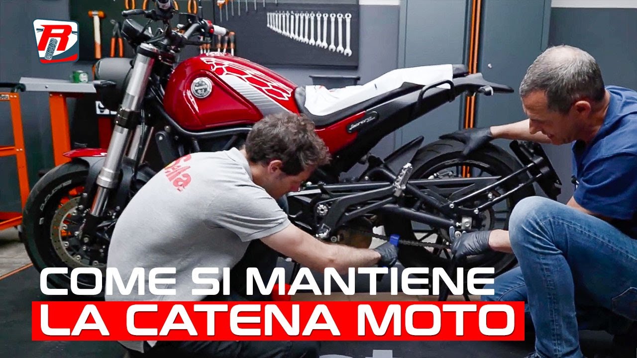 InSella Garage. La pulizia della catena moto