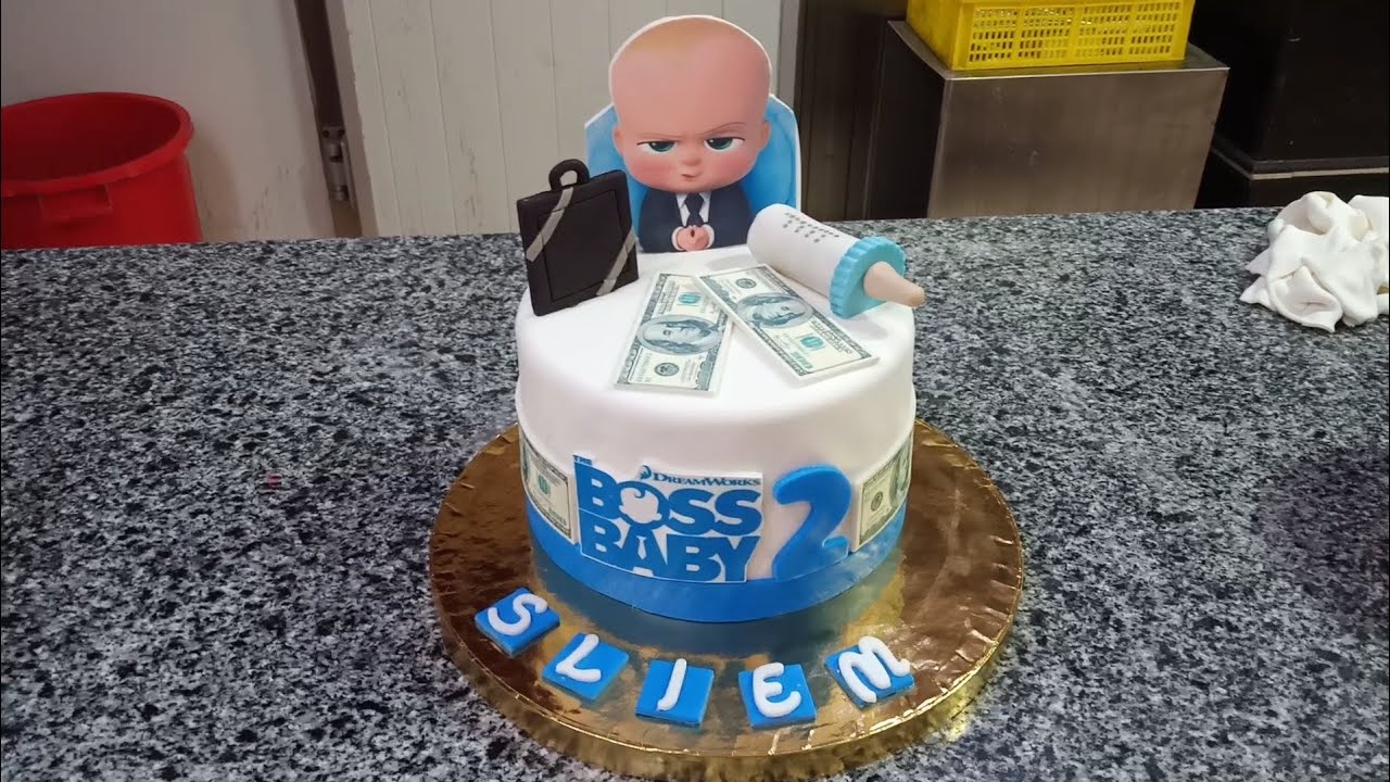 Boss Baby Cake with Chef Yasser - The Creator تورته بوس بيبي مع #الشيف_ياسر_المبدع