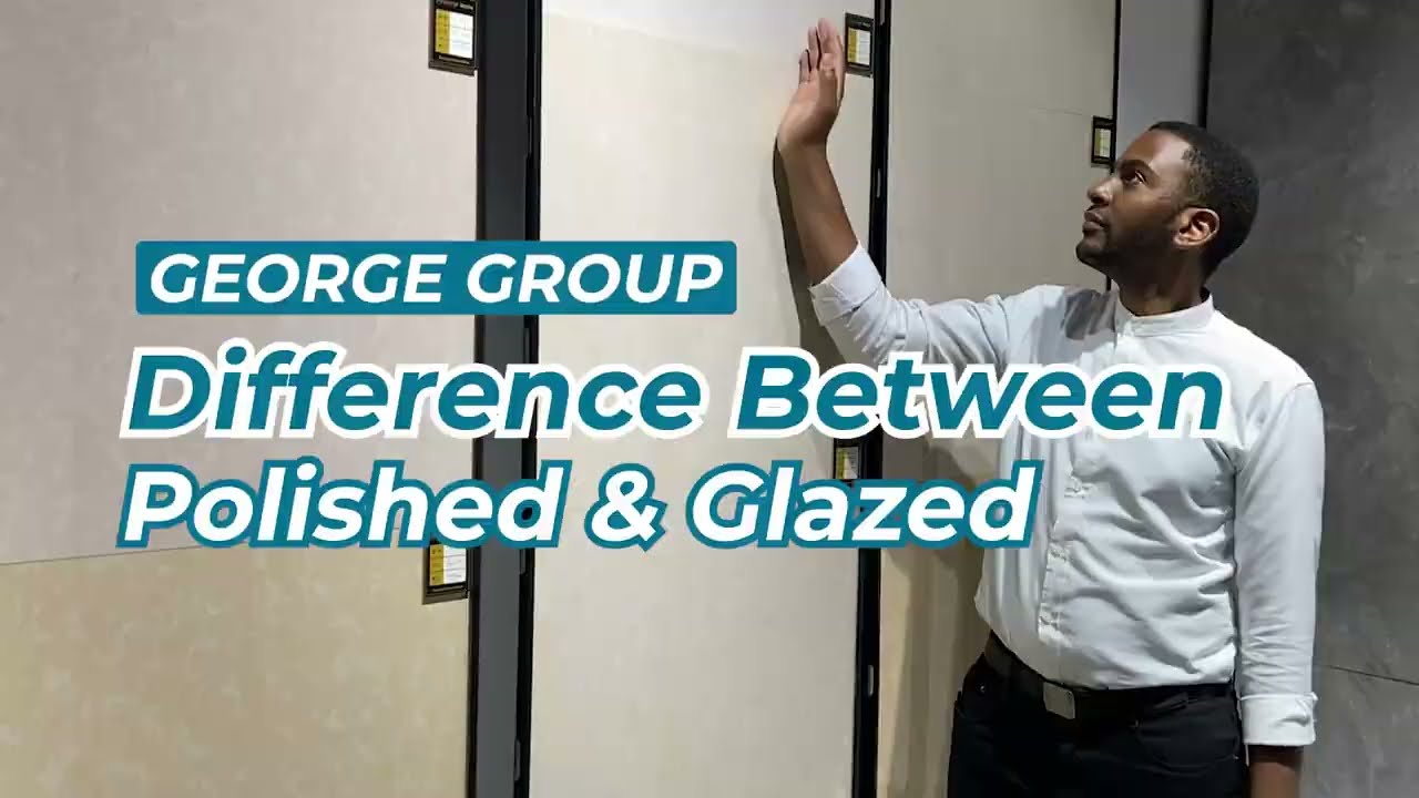 Porcelain Polished Tile and Glazed Tile Difference|China tiles manufacture