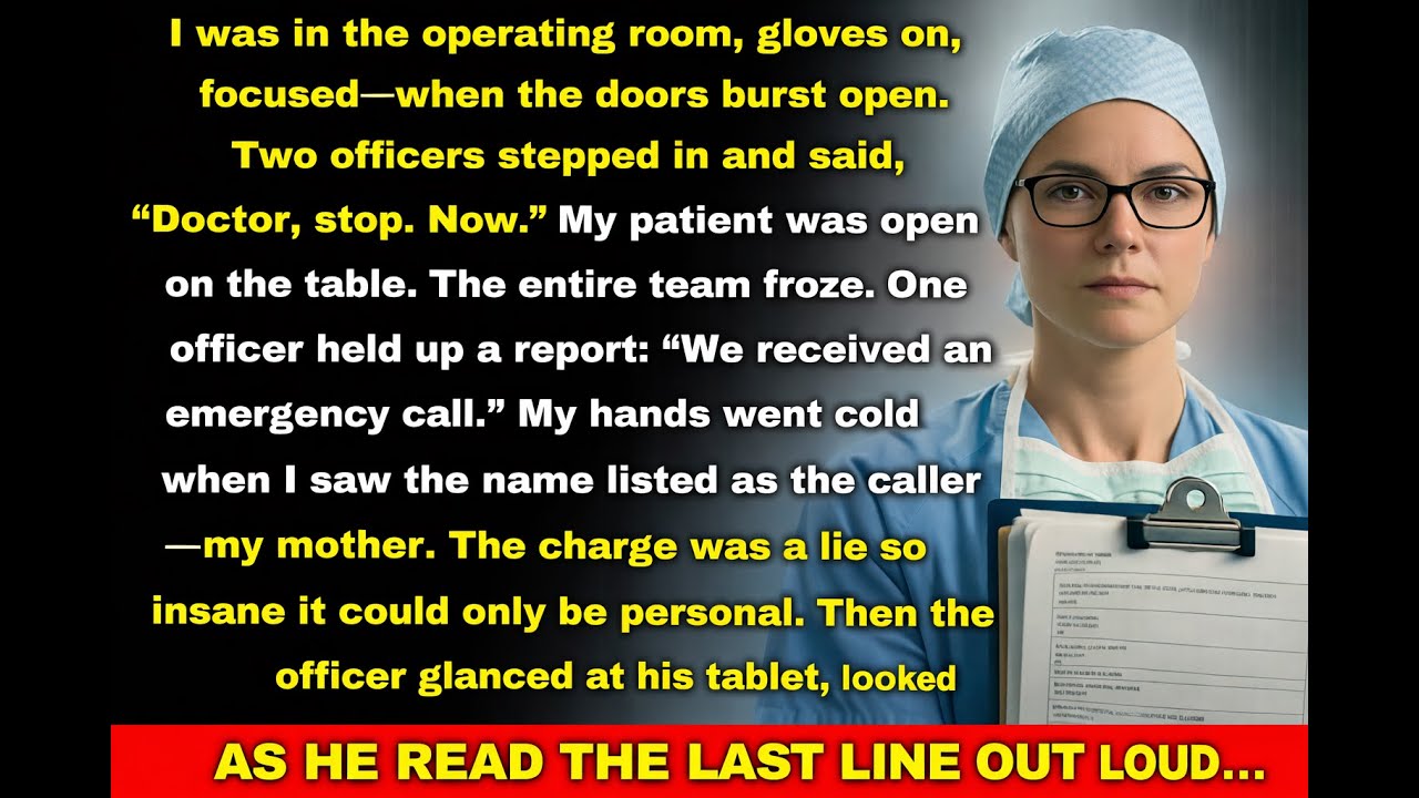 Police Stopped My Surgery Mid-Procedure—My Mother Reported Me with Lies and…
