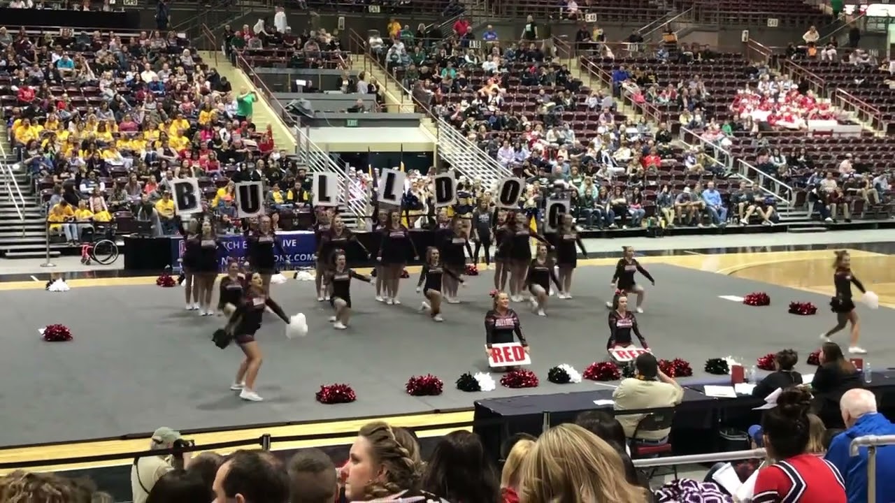 2018 State Sideline Routine - Kimberly High School, Idaho Dance and Cheer Competition