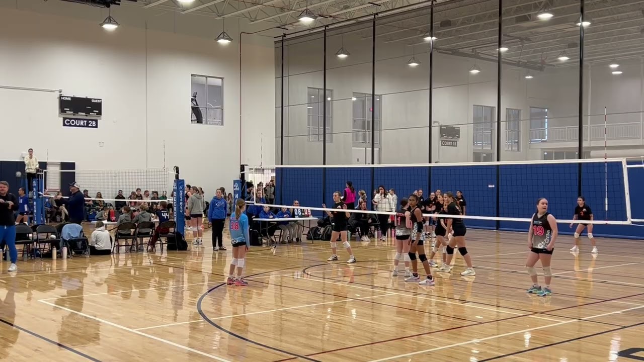 MKE Freeze #1: MVP 12 Blue vs Burl Elite 12 Orange, Set#1 MVP (25) Burl(19)