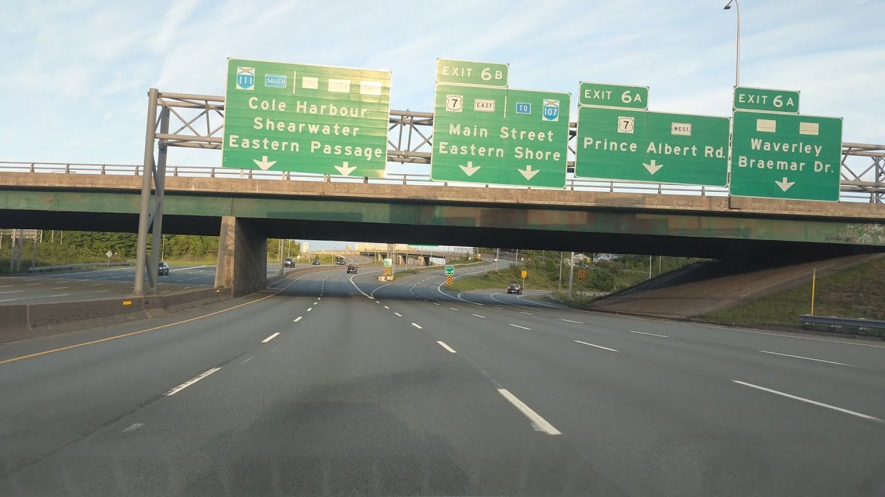 Driving Dartmouth's Circumferential Highway
