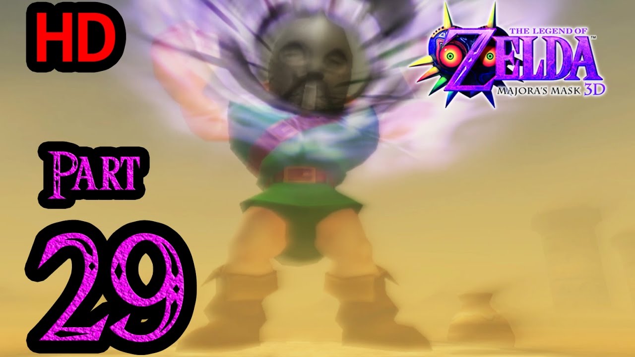 Zelda Majora's Mask 3D 100% Walkthrough 1080p HD Part 29 - Stone Tower Temple - Stray Fairies