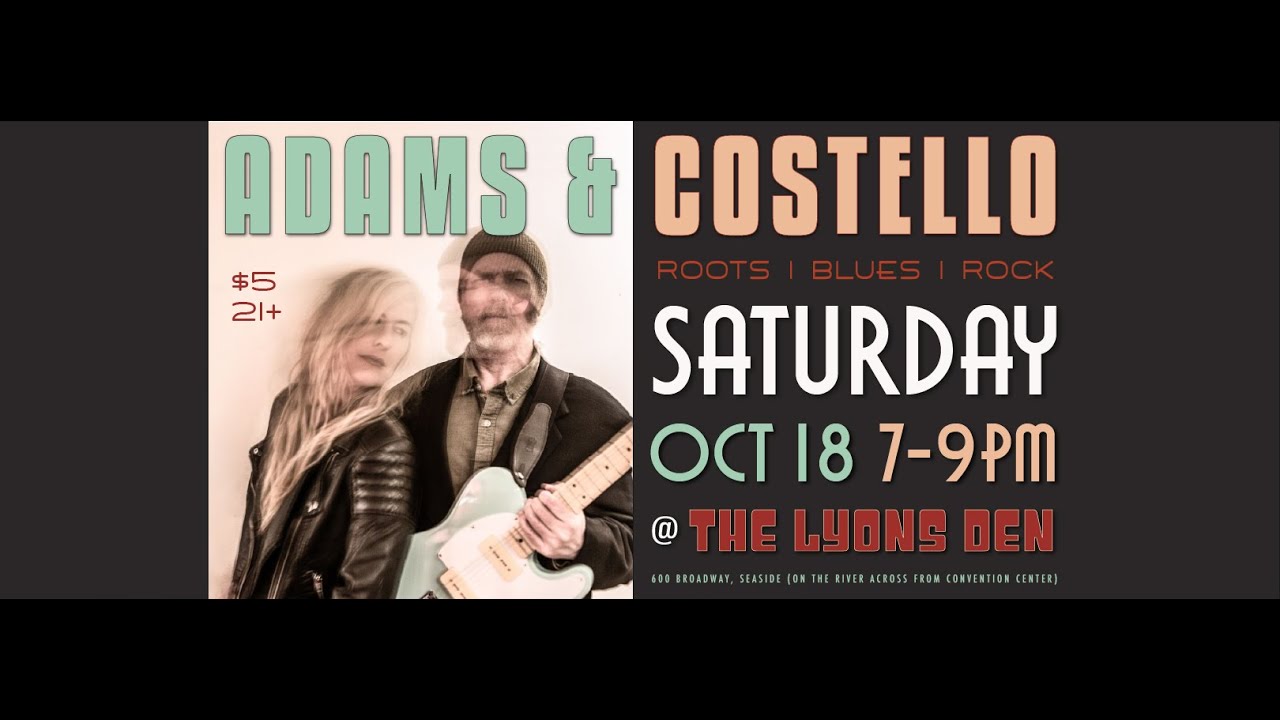 Adams & Costello LIVE @ The Lyons Den