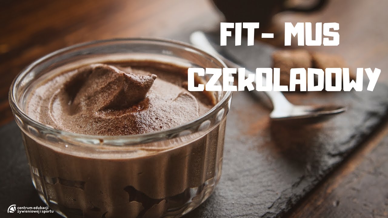 Smakowity mus czekoladowy w wersji fit