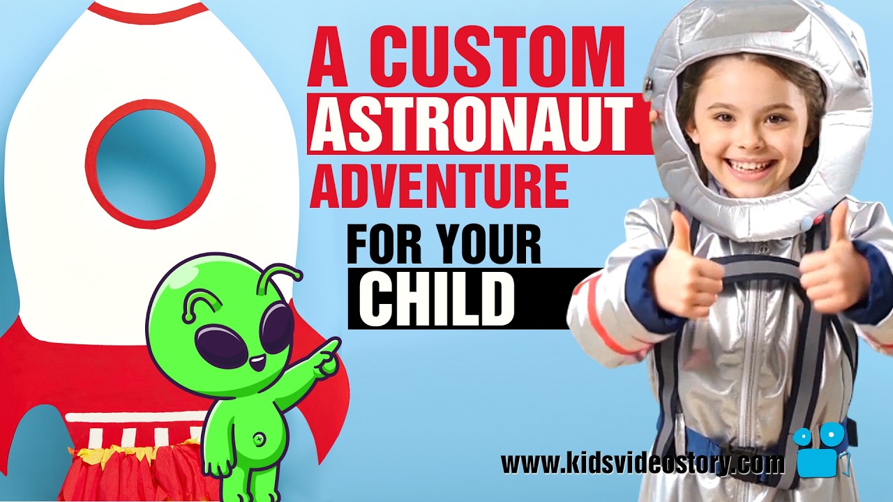Your Daughter’s Personalized Space Mission Story 👨‍🚀👽🚀 Space Can Girl #spaceadventure #storyforkids