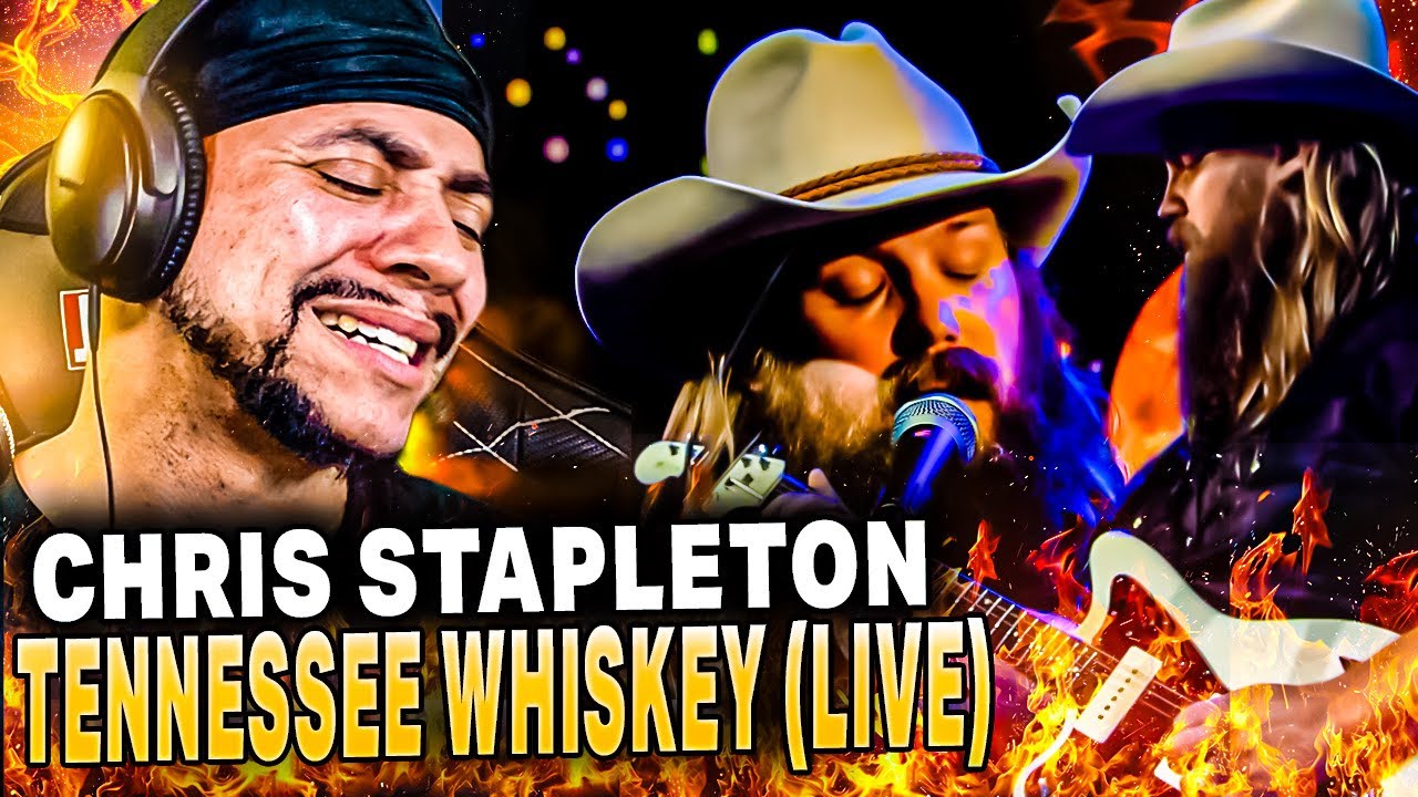 SINGING WITH HIS WIFE??!!! Chris Stapleton - Tennessee Whiskey (Live) (LIVE REACTION)