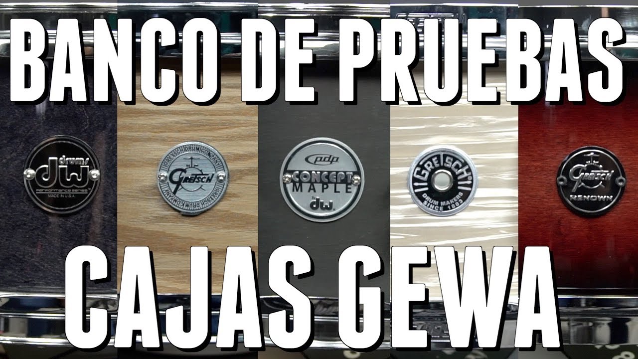 CAJAS - DW - GRETSCH - PDP - BANCO DE PRUEBAS