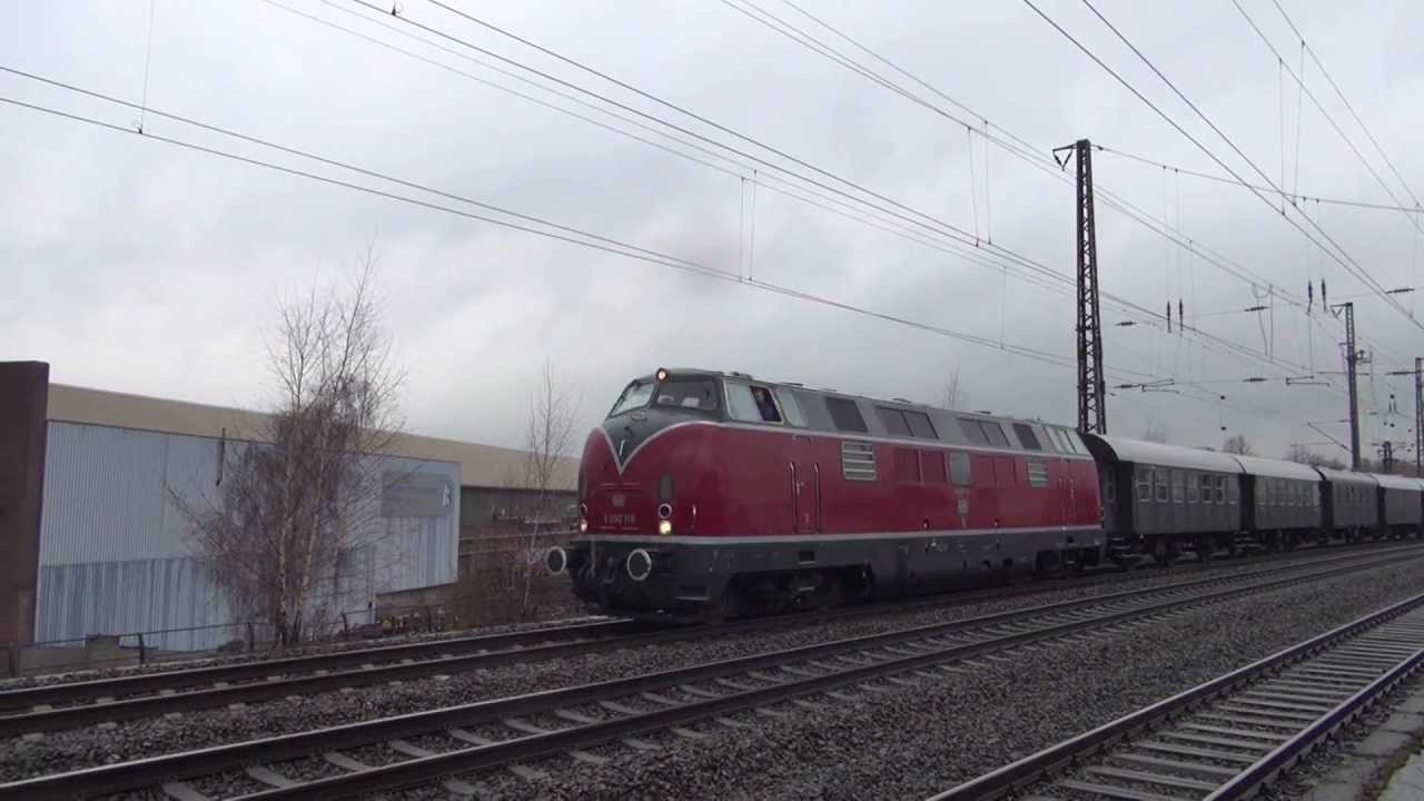 Dieselqualm im nassen Ruhr-Pott | mit V200 116 durch das Ruhrgebiet (HD)