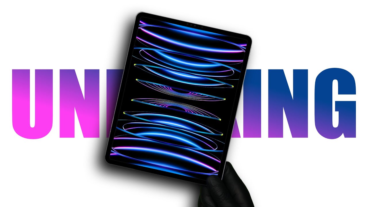 Apple iPad Pro M2 (2022) - ASMR Unboxing