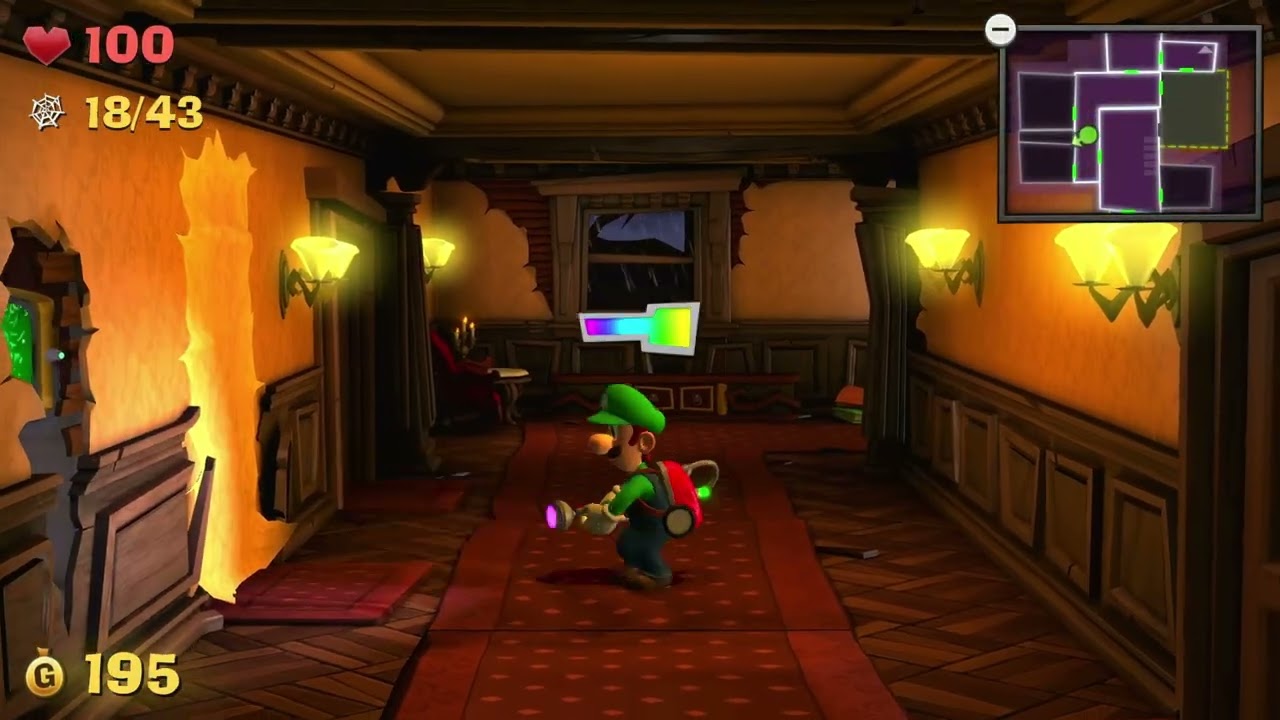 There's so many webs I have to clean up | Luigi's Mansion Dark Moon Part 5