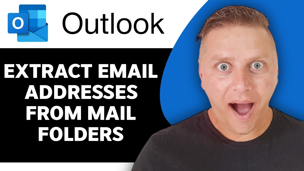 Как извлечь адреса электронной почты из почтовых папок в Outlook | Учебное пособие по Outlook 2026