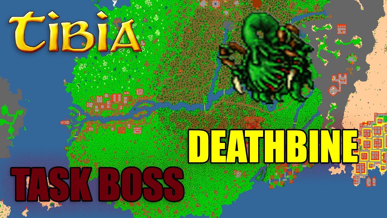 Tibia - BOSS DEATHBINE - Carniphila TASK - Jak dojść na bossa? - LOOT - PORADNIK