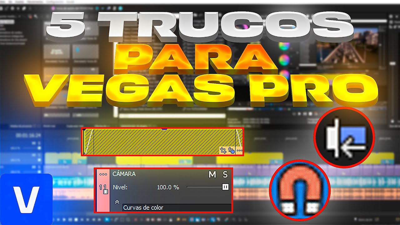 5 TRUCOS de VEGAS PRO 22 que NADIE está usando | SONY VEGAS  y VEGAS PRO