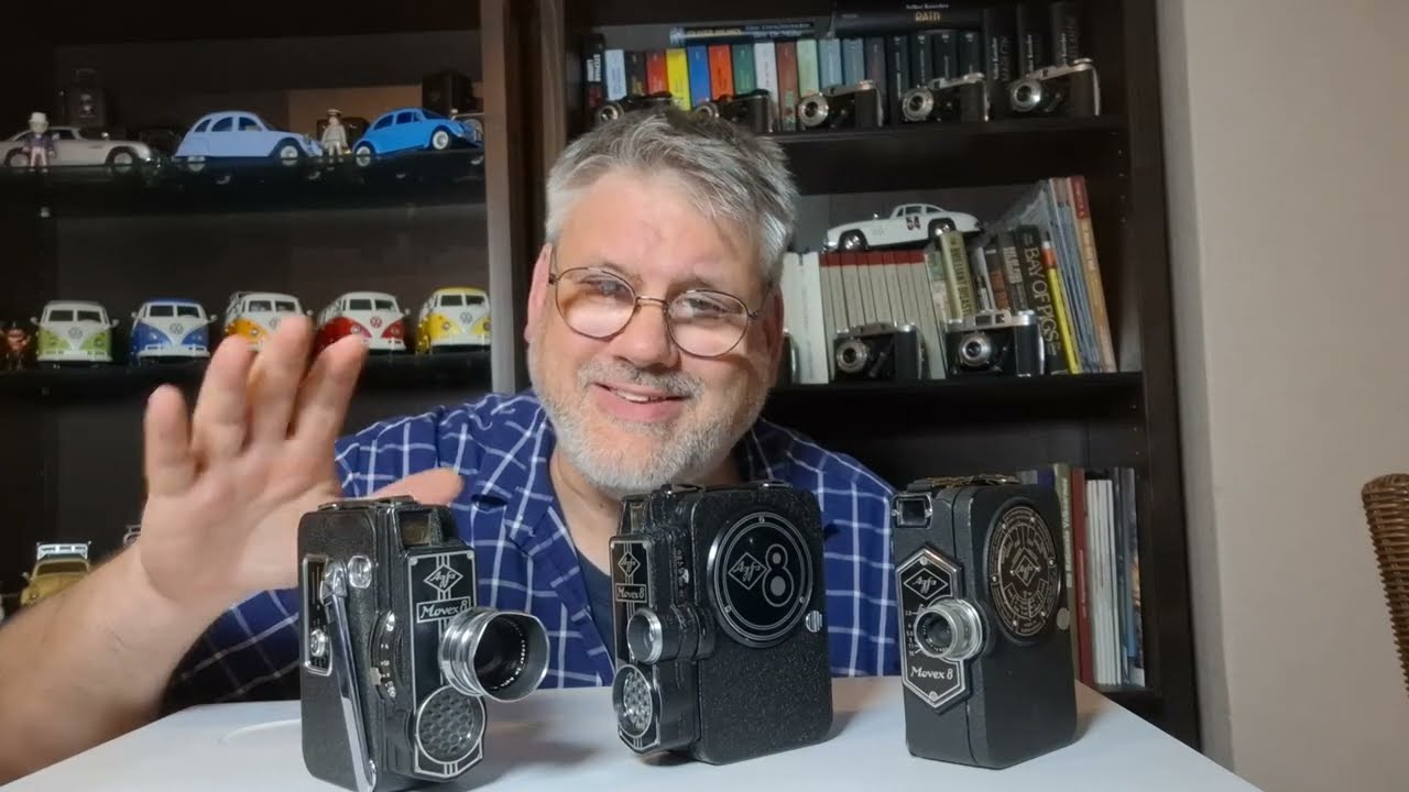 AGFA Movex 8 und 8L: 8mm Filmkameras von 1937/1939. Revolutionäre Neuheit!