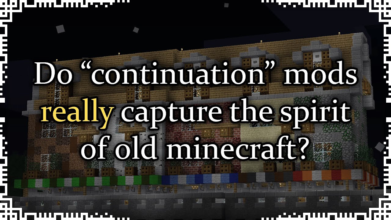 О модах-«продолжениях» | Колонка советов Minecraft [2]