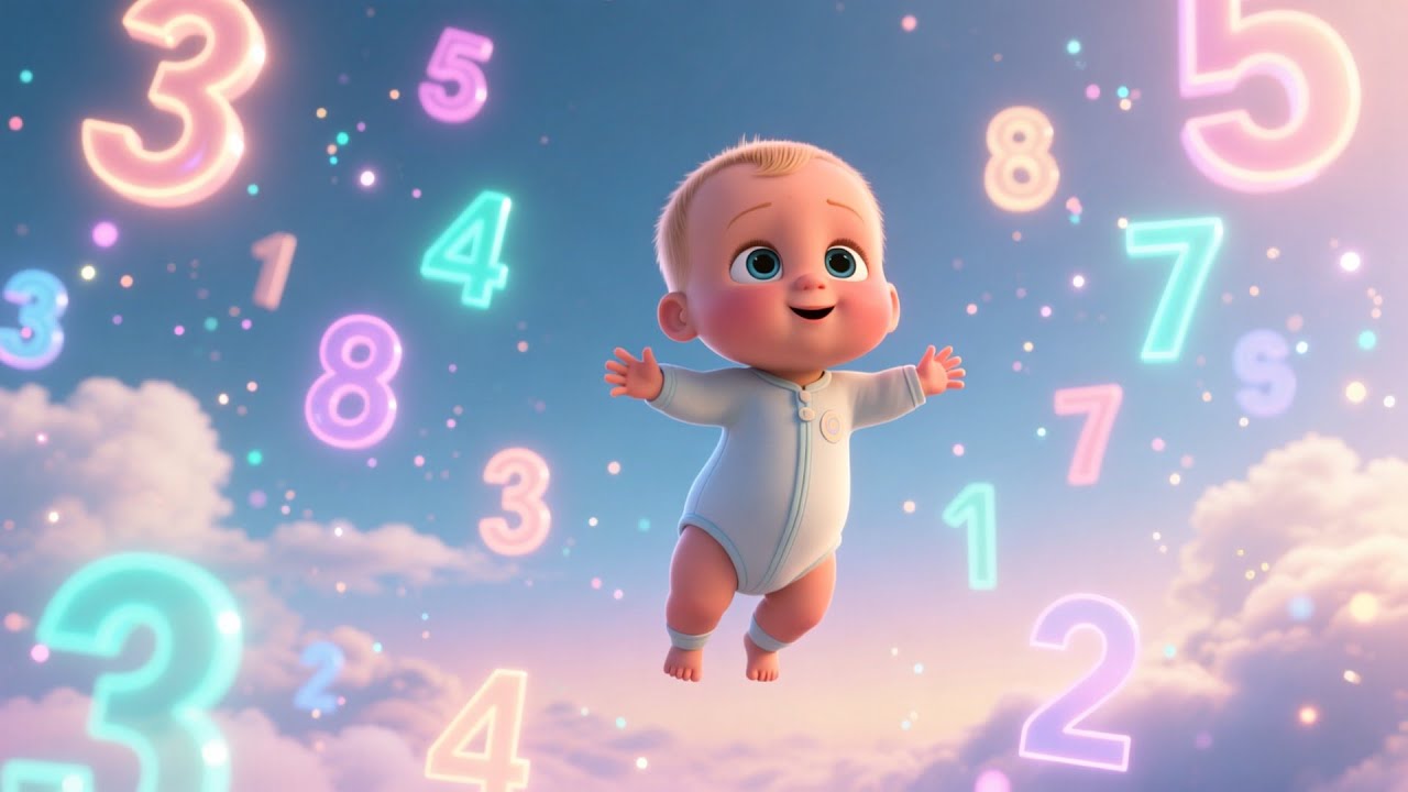 Baby’s Magical Numbers 🔢✨ | Fun Counting Song for Kids | Preschool Educational Video