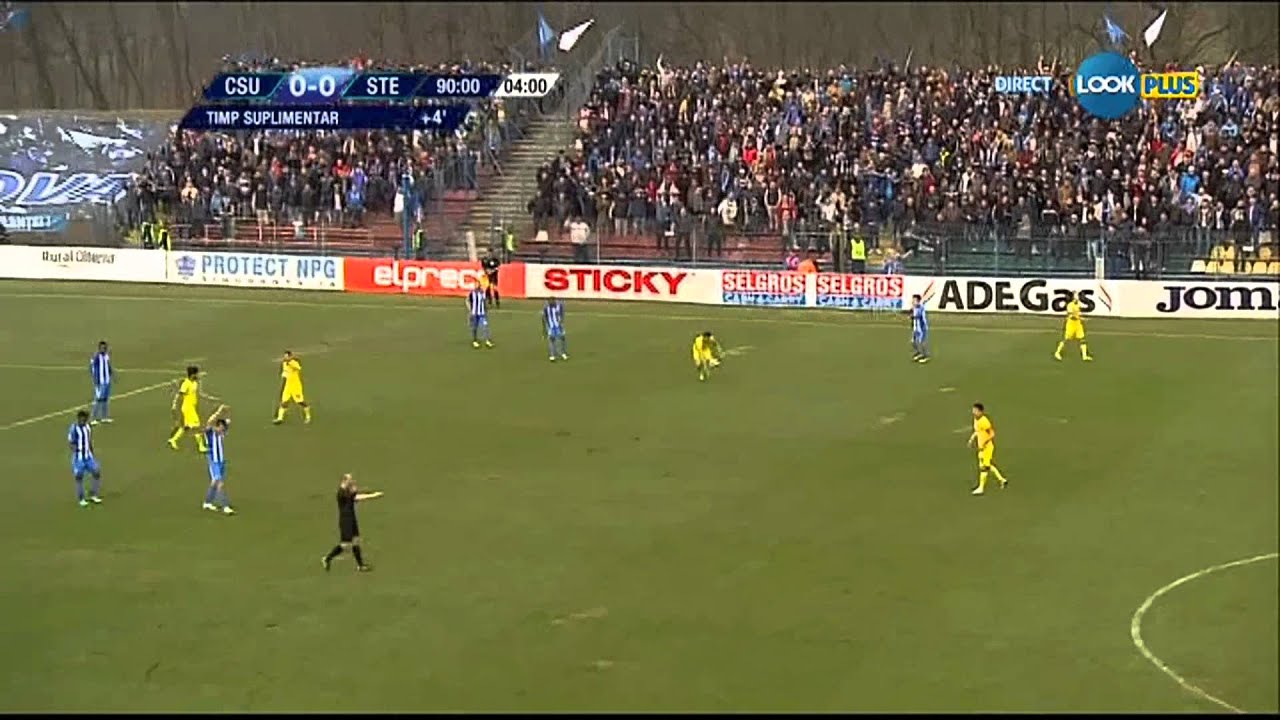 Mare ocazie pentru Steaua in ultima faza a meciului de la Craiova